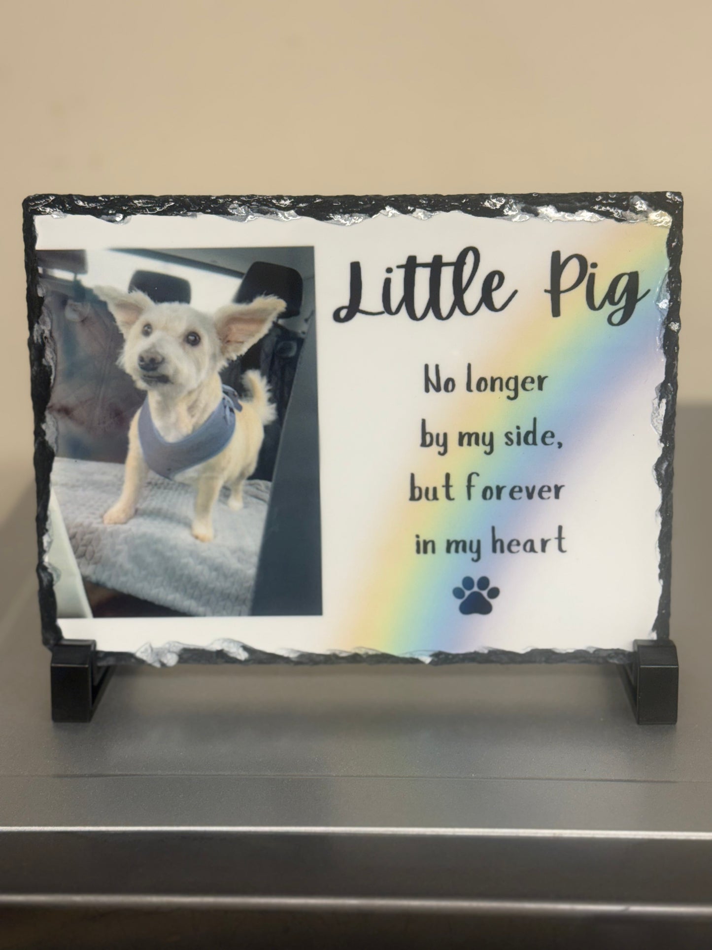 Pet Memorial Slate *CUSTOMIZABLE*