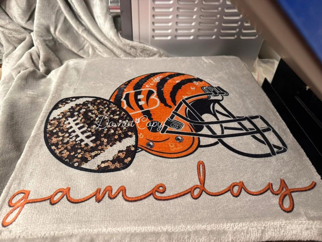 Game Day Bengals Blanket