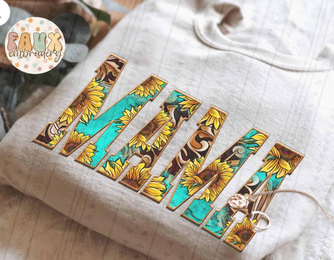 Sunflower Mama Crewneck