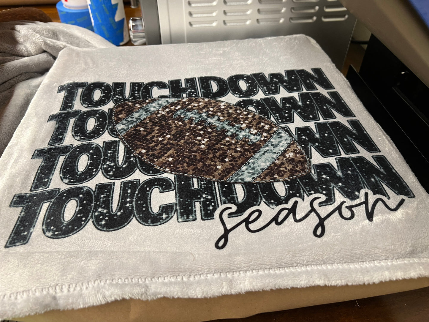 Touchdown Season Football Blanket
