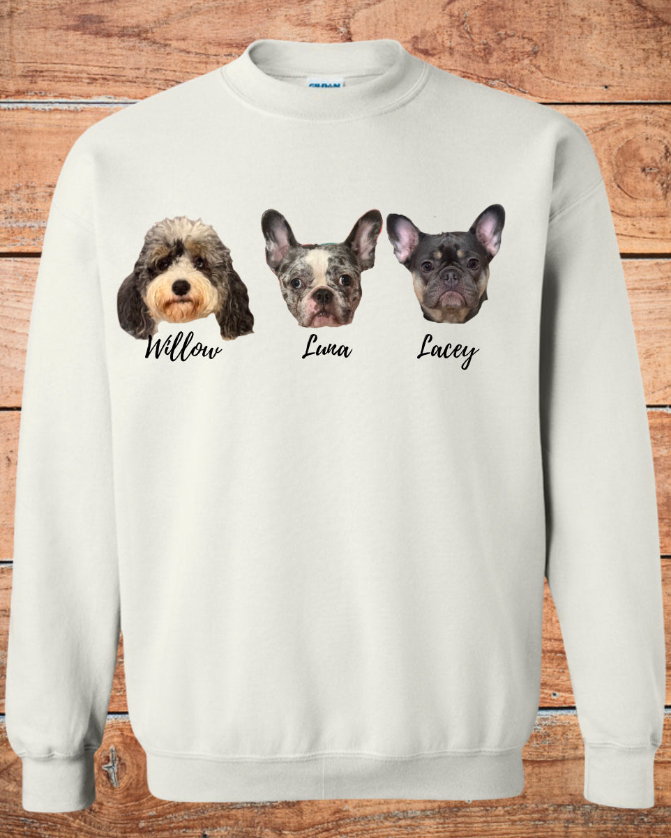 Custom Pet Photo Crewneck