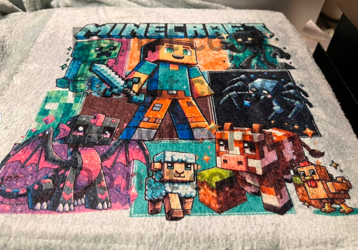 Minecraft Blanket