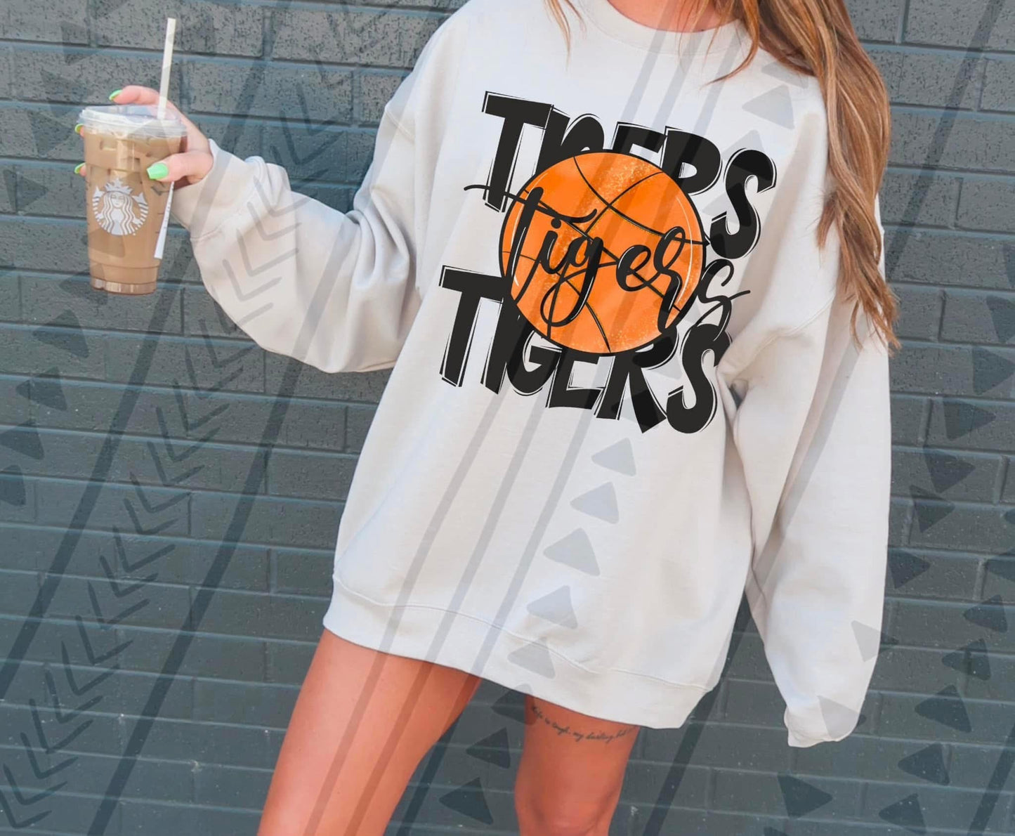Tigers Basketball Crewneck