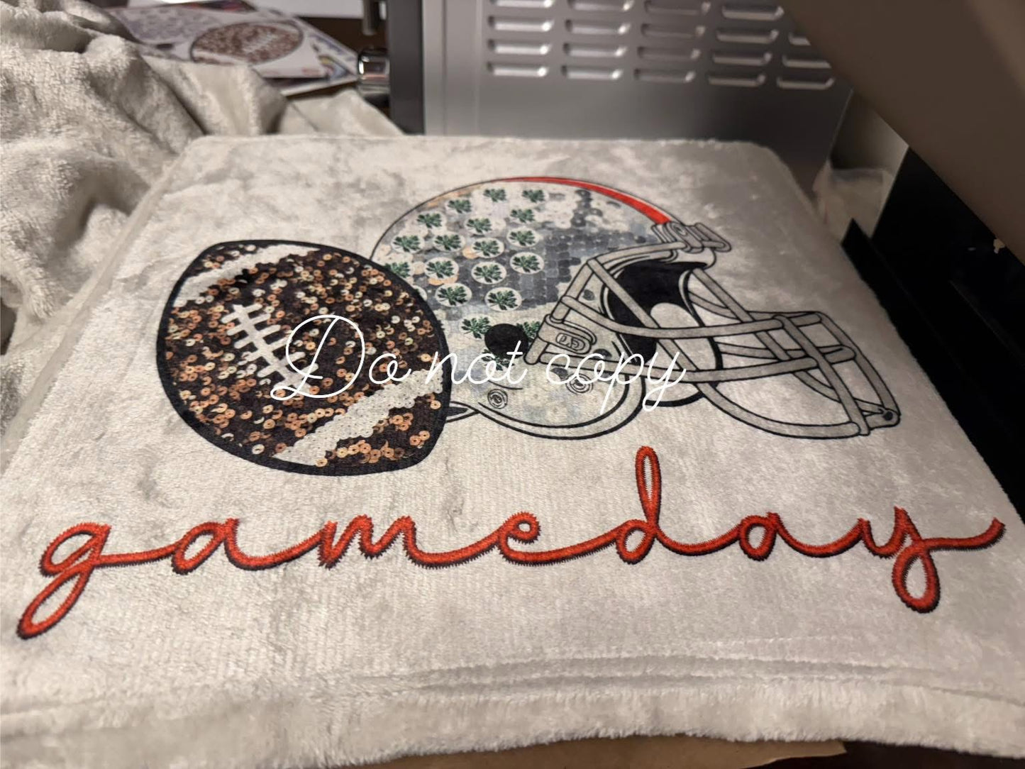 Game Day OSU Blanket