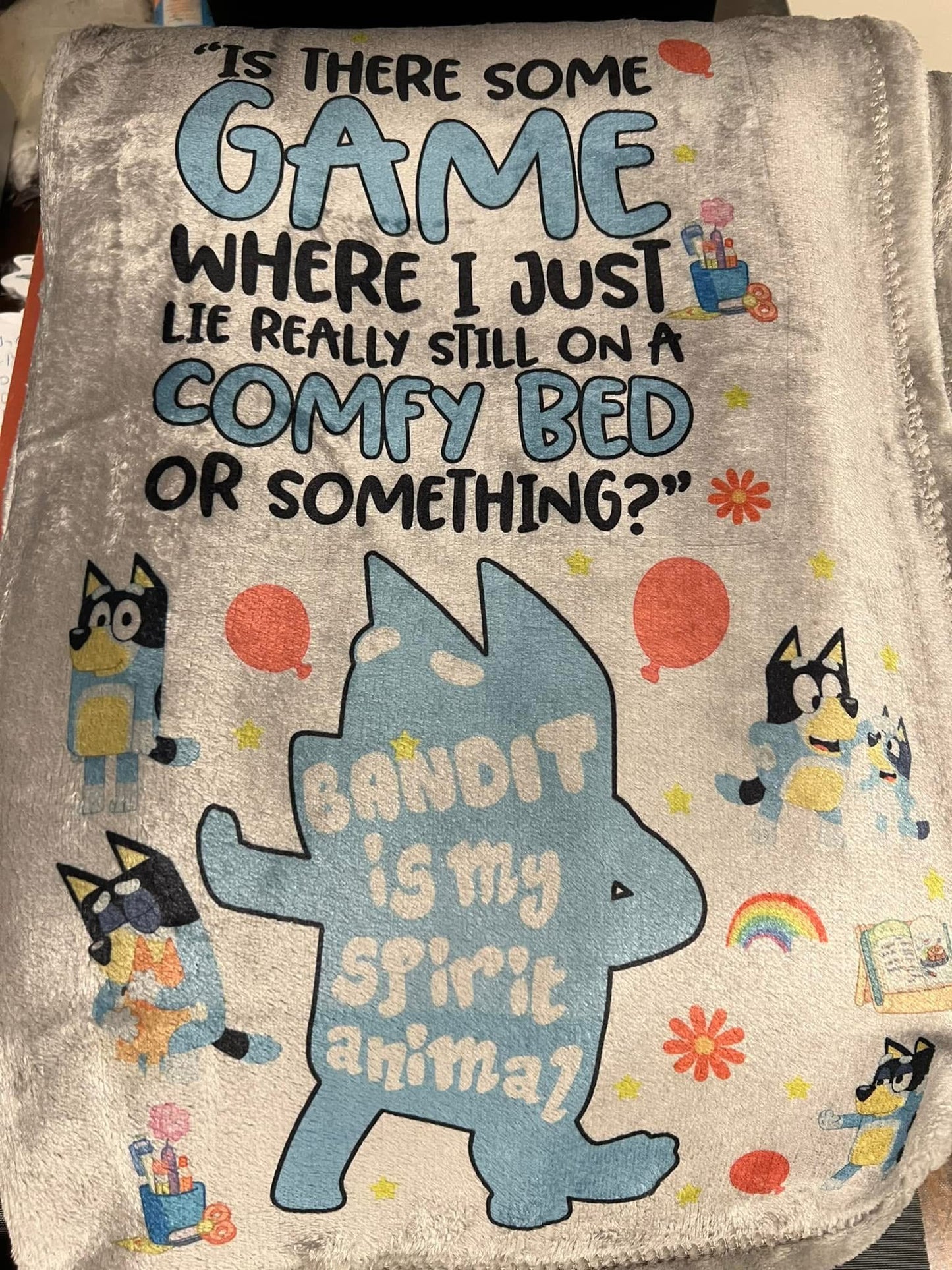 Bandit is my Spirit Animal Blanket
