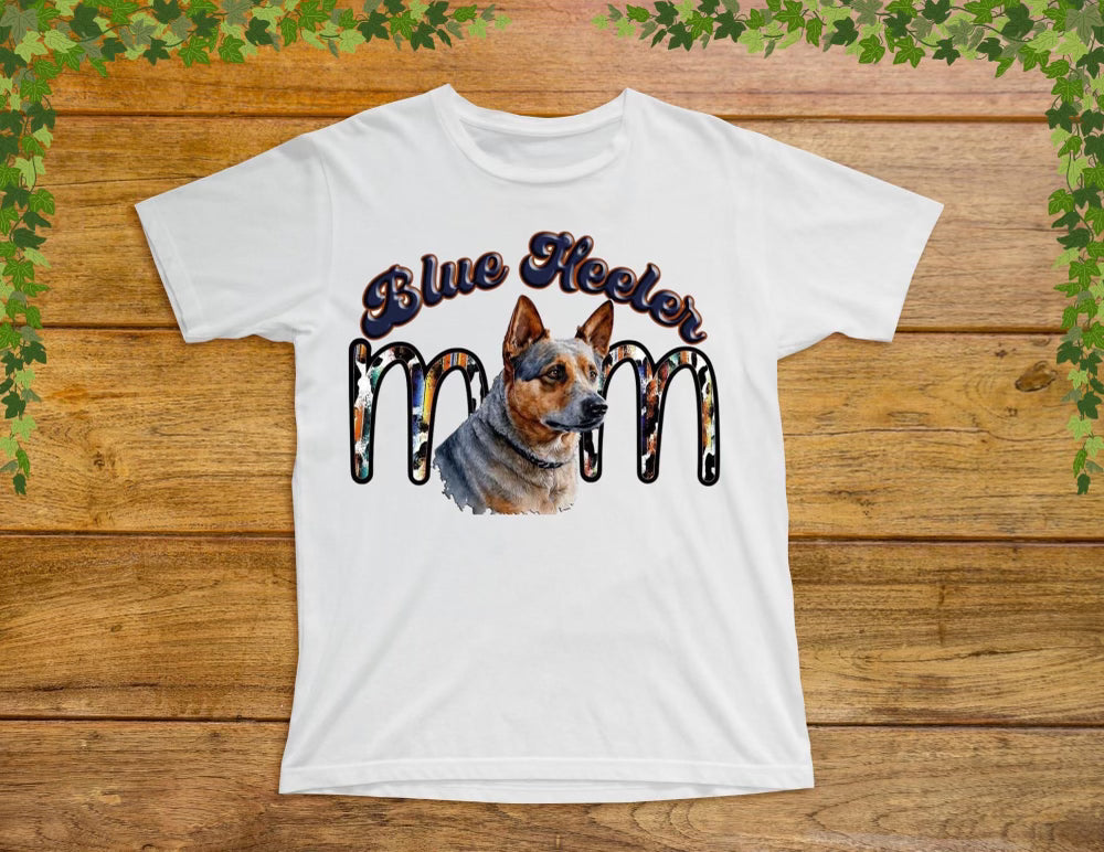 Blue Heeler Mom Tee