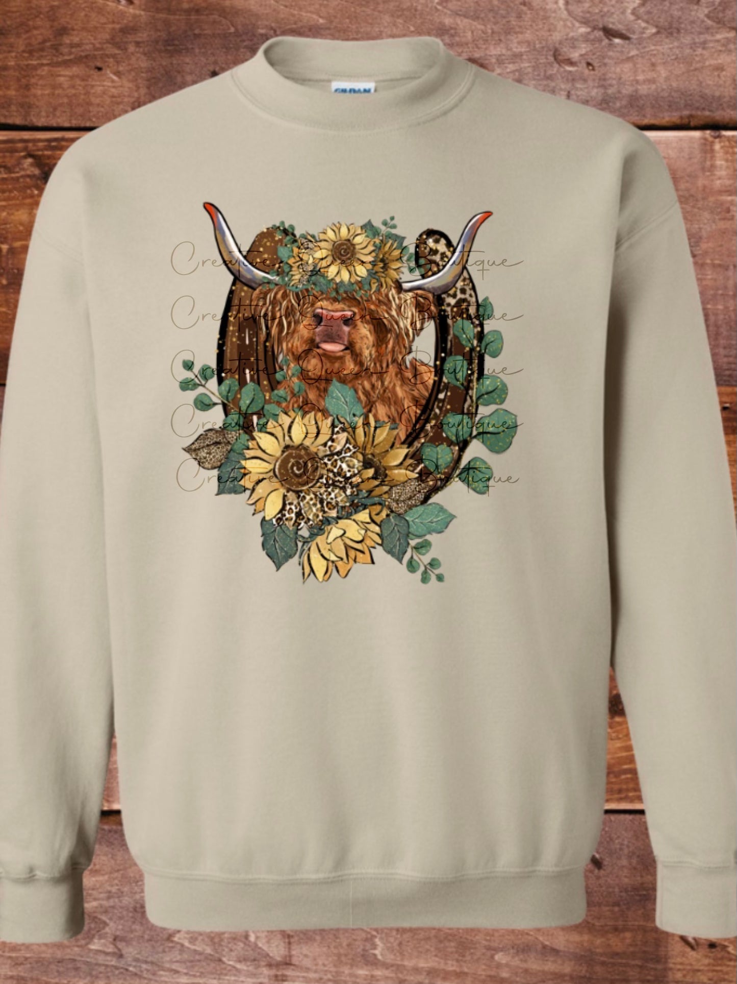 Highland Cow Crewneck