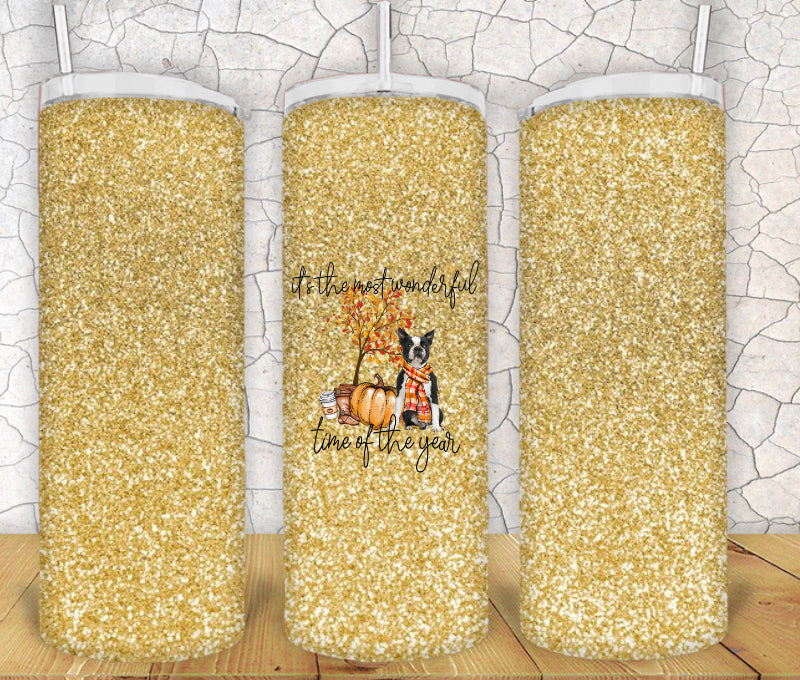 20oz Fall Frenchie Tumbler