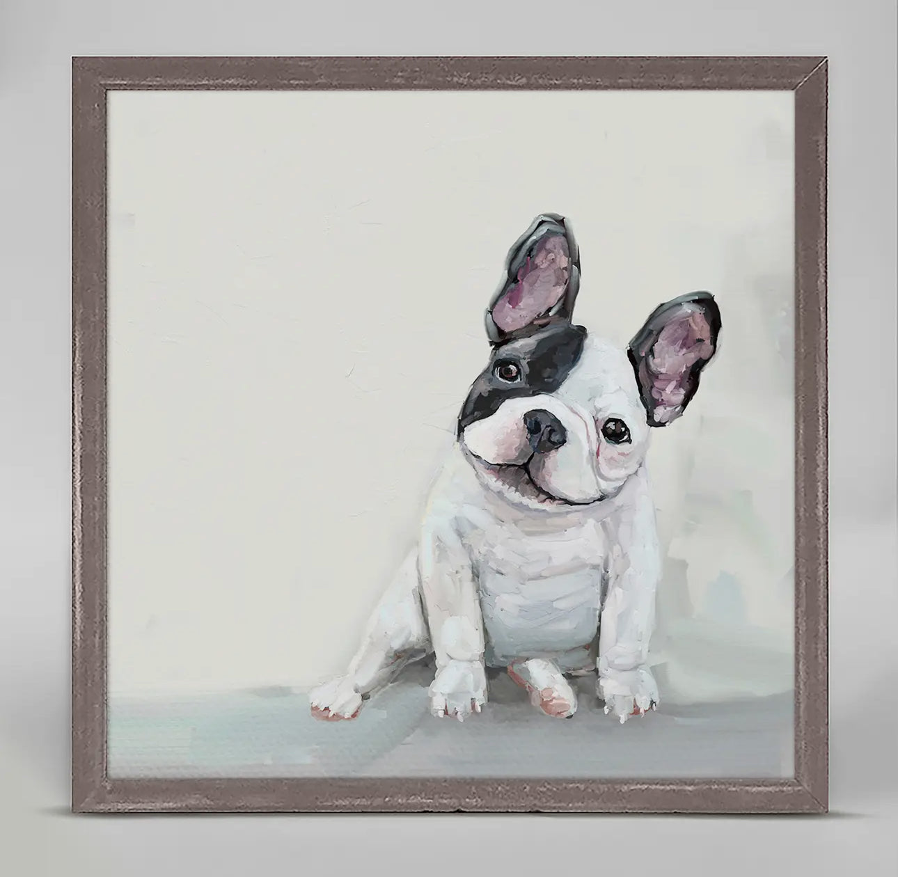 Pied Frenchie Wall Decor