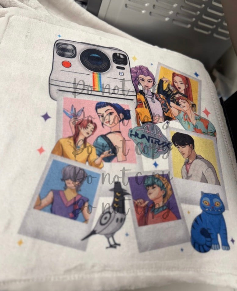 Pictures KPop Blanket