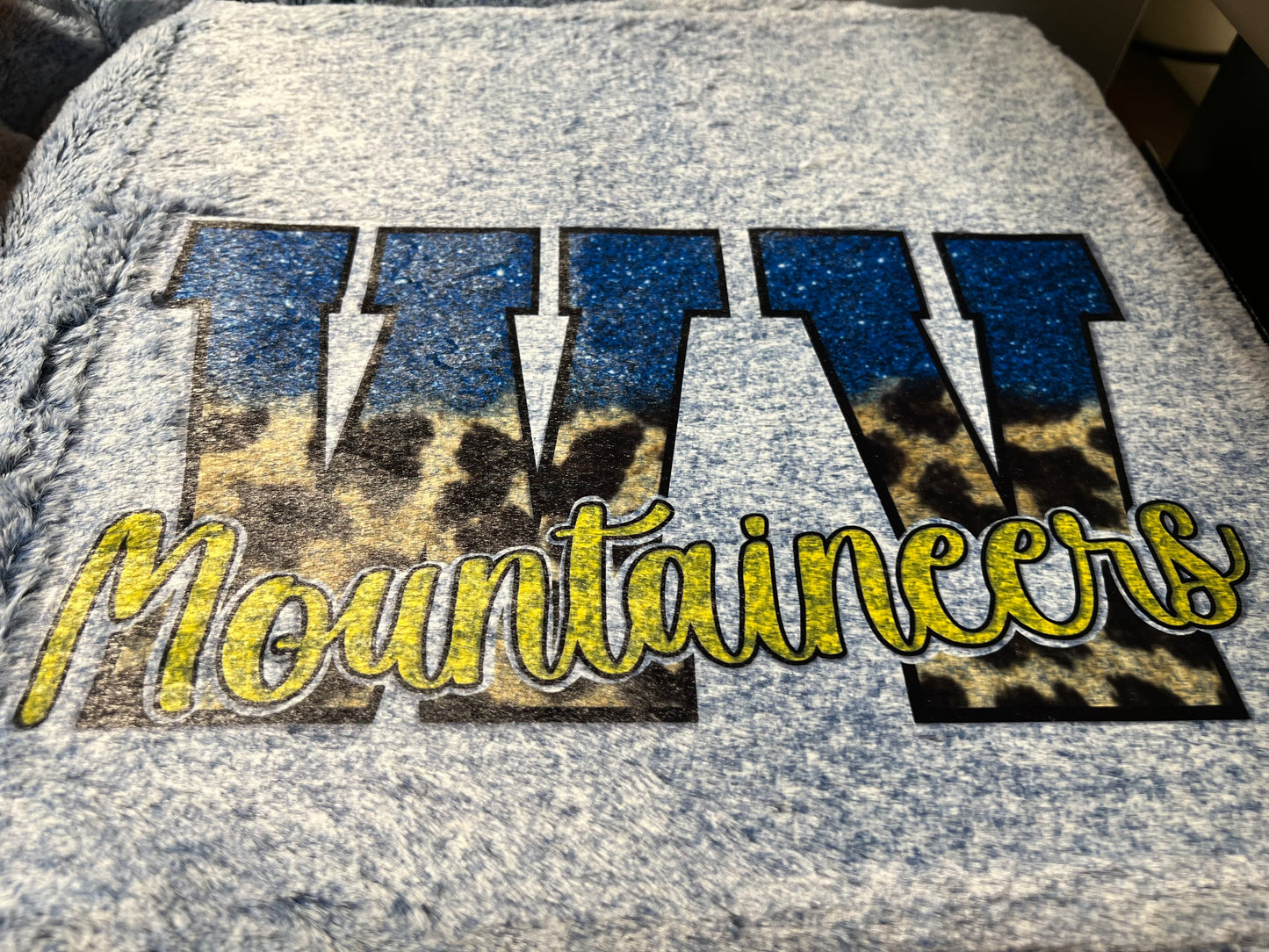 WV Mountaineers Blanket