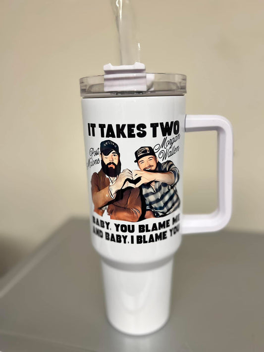 40oz I Had Some Help Tumbler
