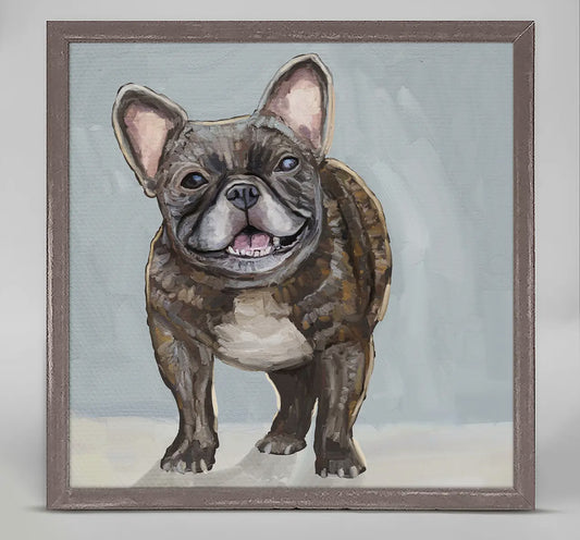 Brindle Frenchie Wall Decor