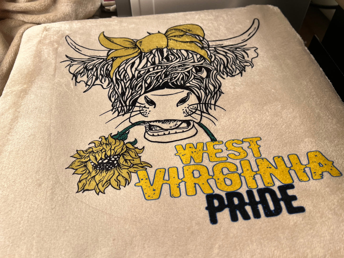 West Virginia Pride Blanket