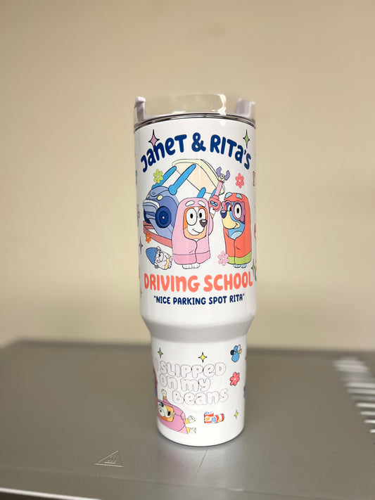 40oz Janet & Rita Tumbler