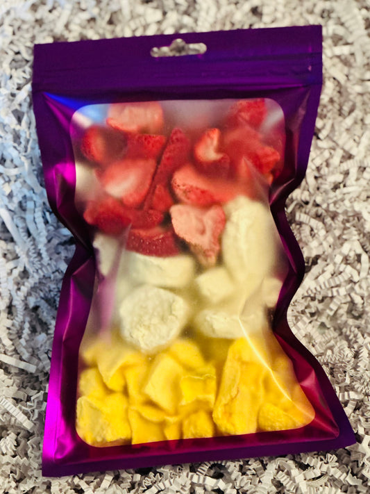 Freeze Dried Strawberries/Bananas/Mangos