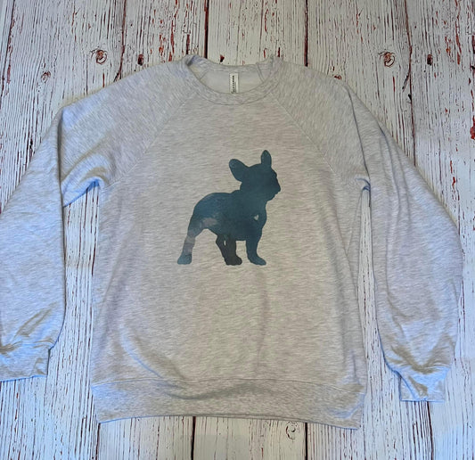 French Bulldog Sponge Fleece Crewneck