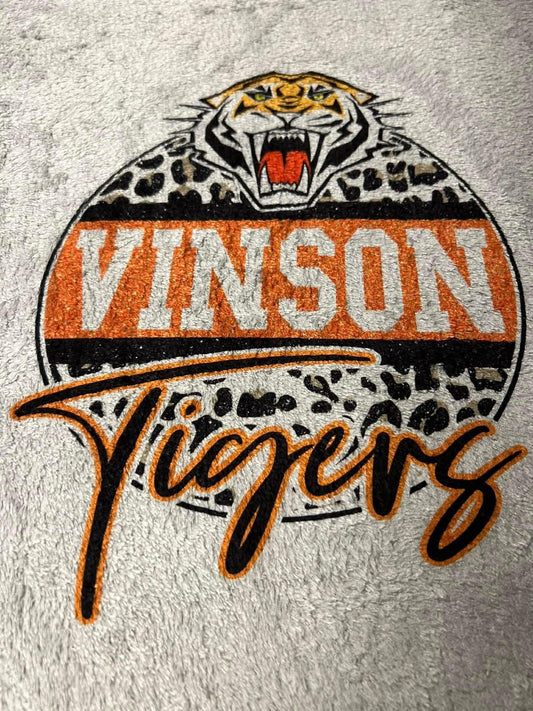 Vinson Tigers Blanket