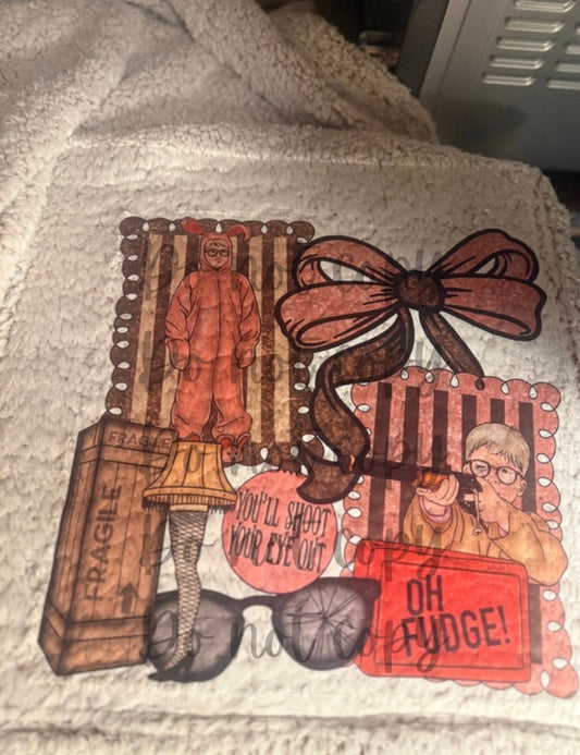 Story Christmas Blanket