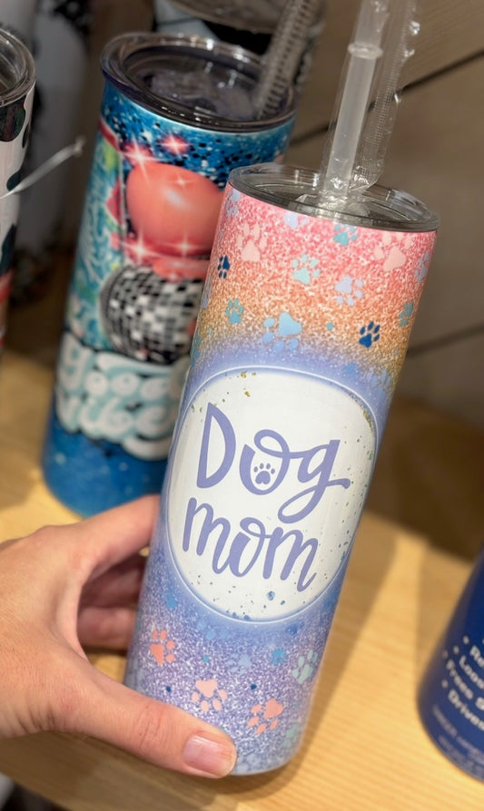 20oz Dog Mom Tumbler