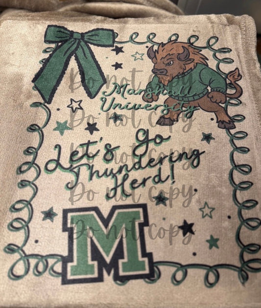 Thundering Herd Blanket