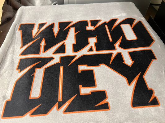 Who Dey Blanket