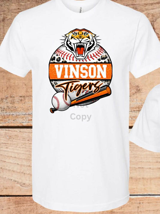 Vinson Baseball Tee