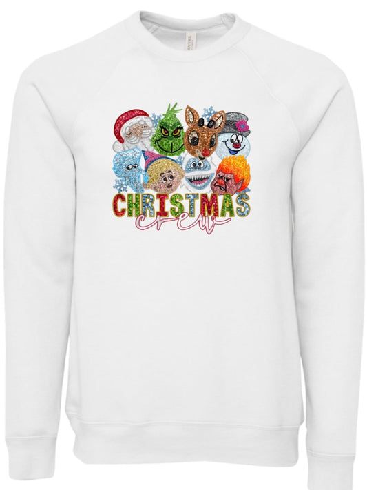 Christmas Crew Sponge Fleece Crewneck