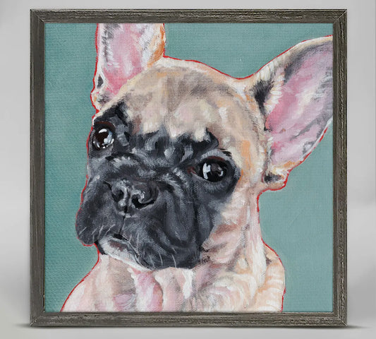 Masked Fawn Frenchie Wall Decor