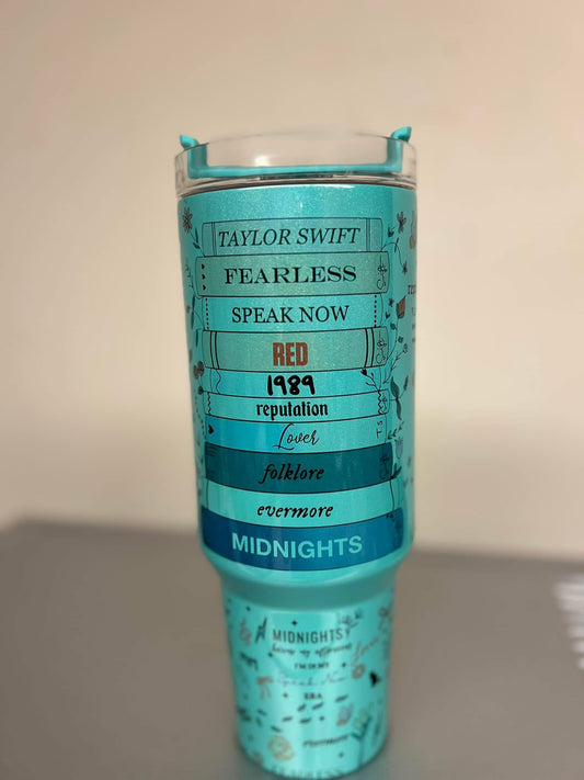 40oz TS Books Tumbler