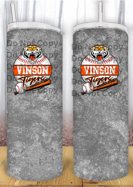 20oz Vinson Baseball Tumbler