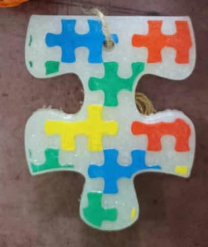 Autism Puzzle Piece Freshie