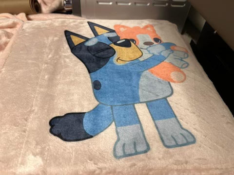 Bluey Bear Blanket