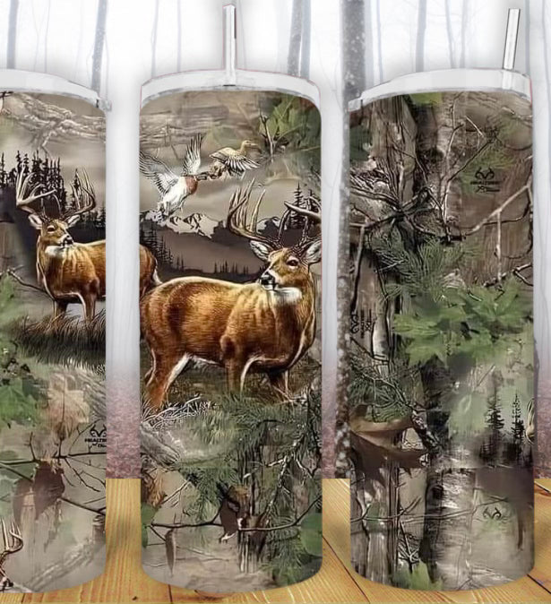 20oz Deer Woods Tumbler