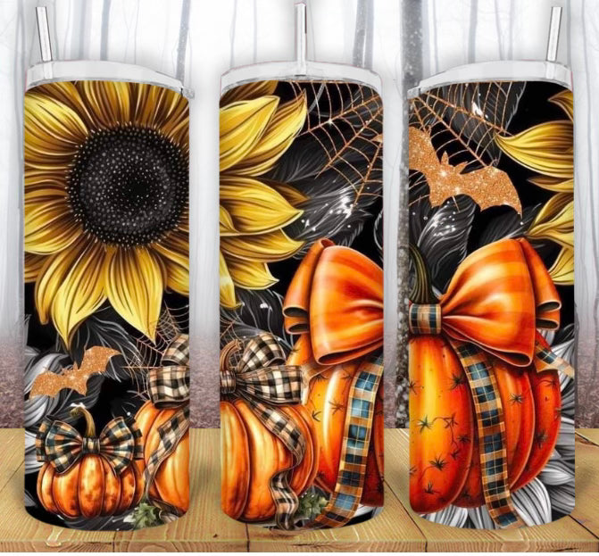 20oz Sunflower Pumpkin Tumbler