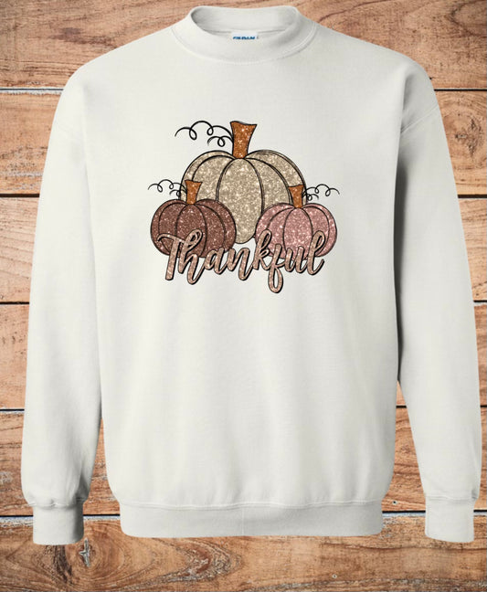 Thankful Pumpkin Crewneck