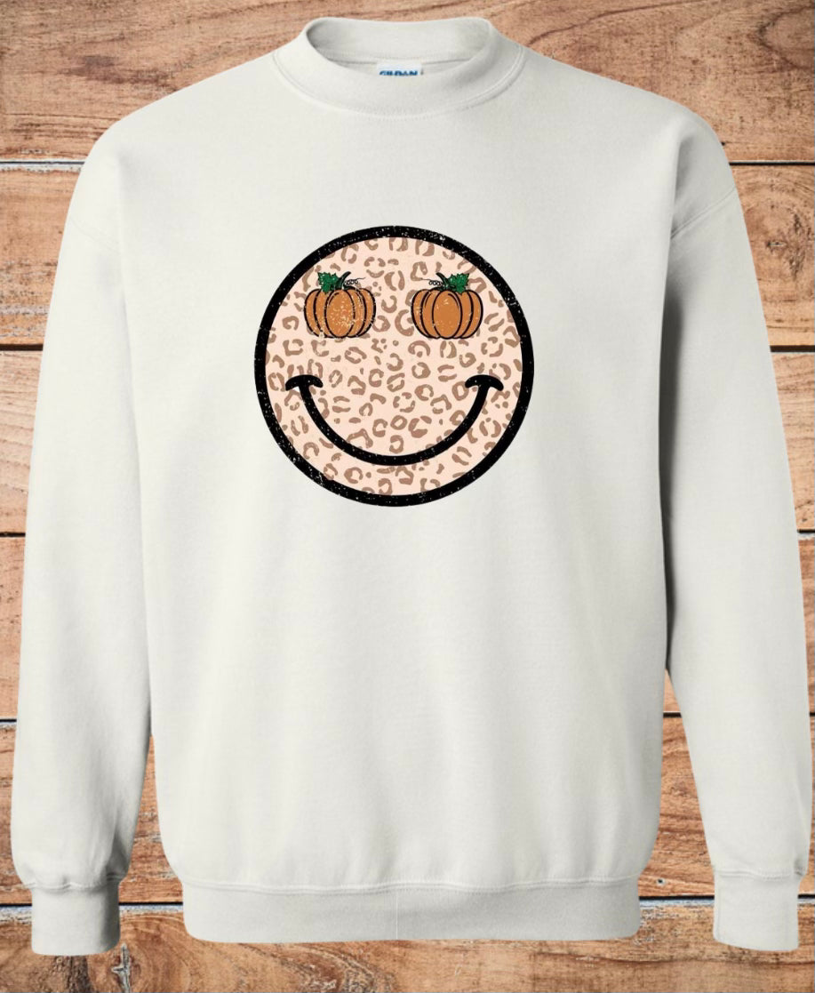 Smiley Pumpkin Crewneck