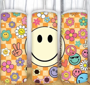 20oz Smiley Tumbler