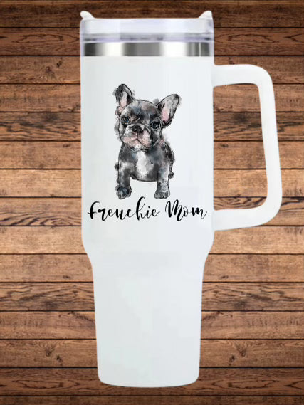 40oz Frenchie Mom Tumbler