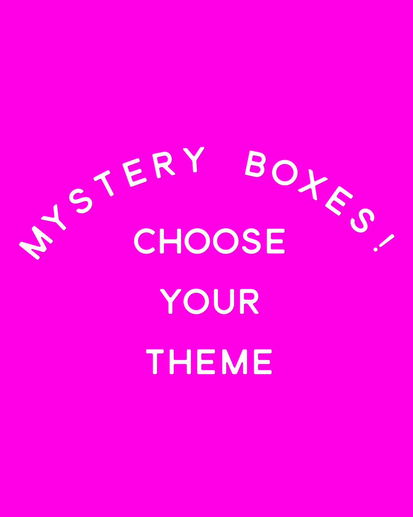 Themed Mystery Box - Choose Your Theme