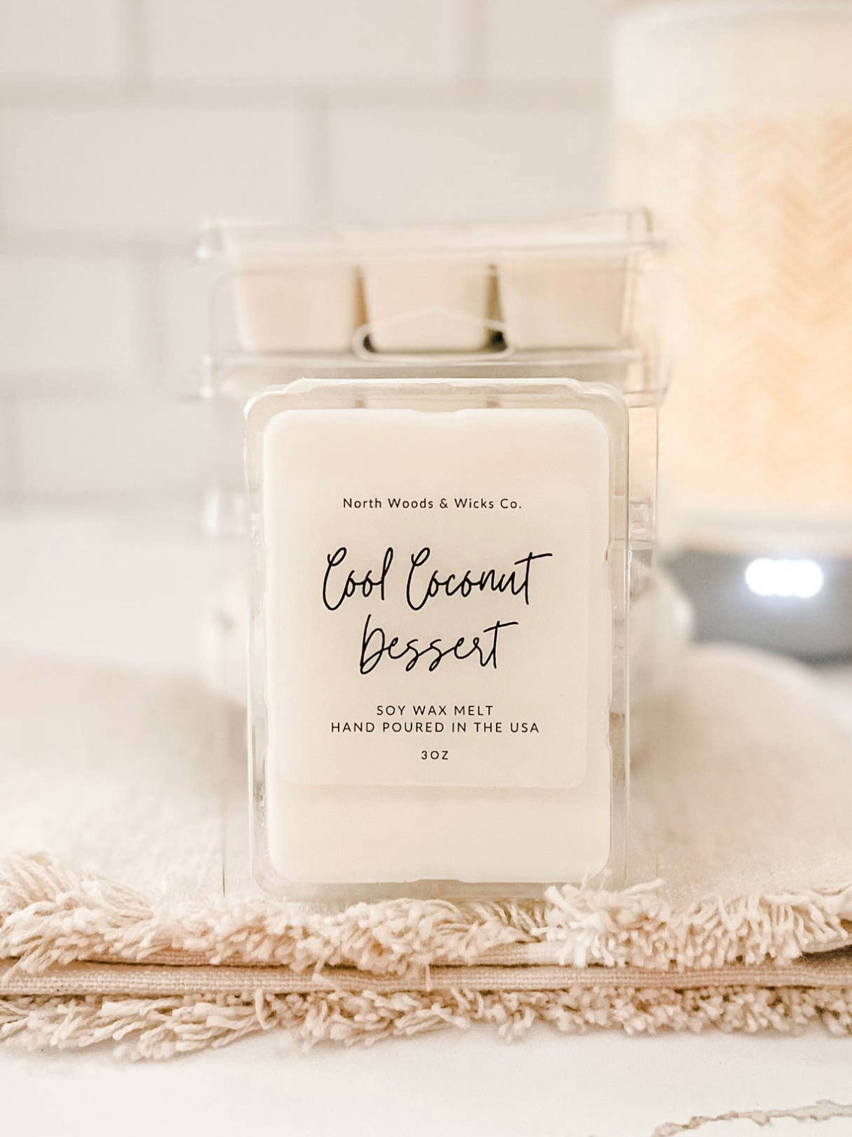 Cool Coconut Dessert Wax Melt