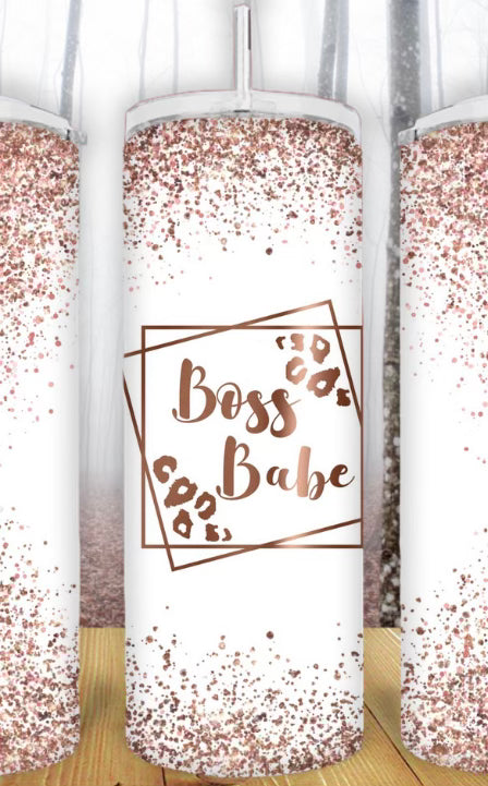 20oz Boss Babe Tumbler