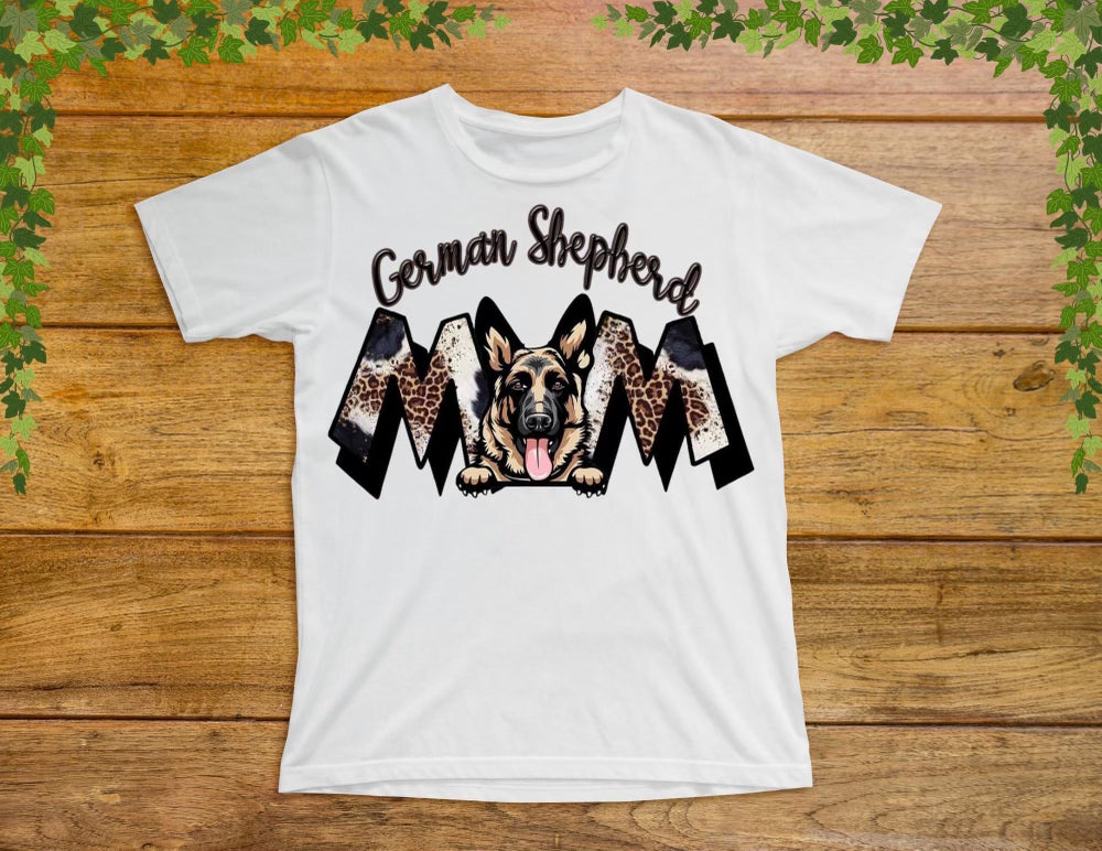 German Shepherd Mom Tee