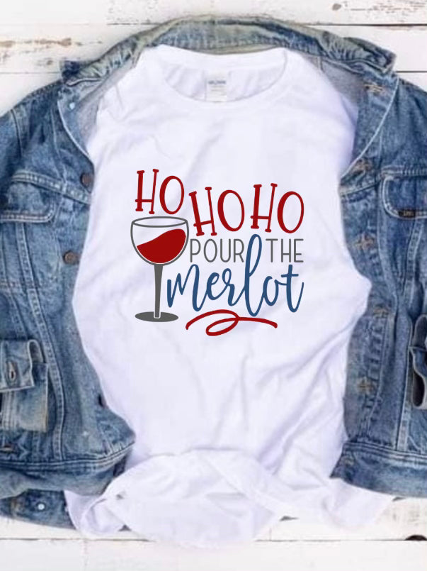 Pour the Merlot Tee