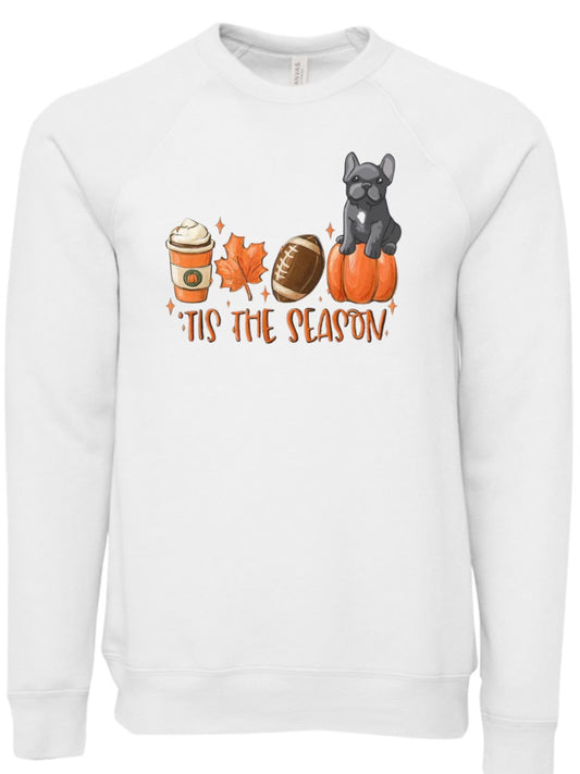 Fall Frenchie Sponge Fleece Crewneck