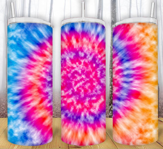 20oz Tie Dye Tumbler