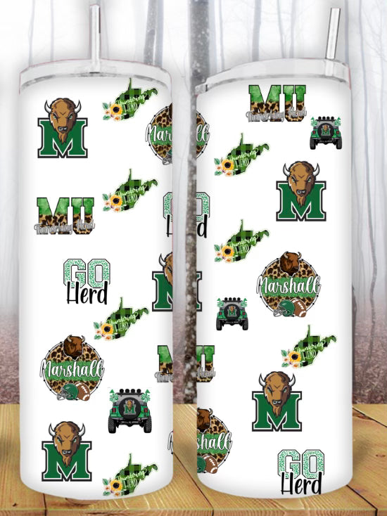 20oz MU Herd Tumbler