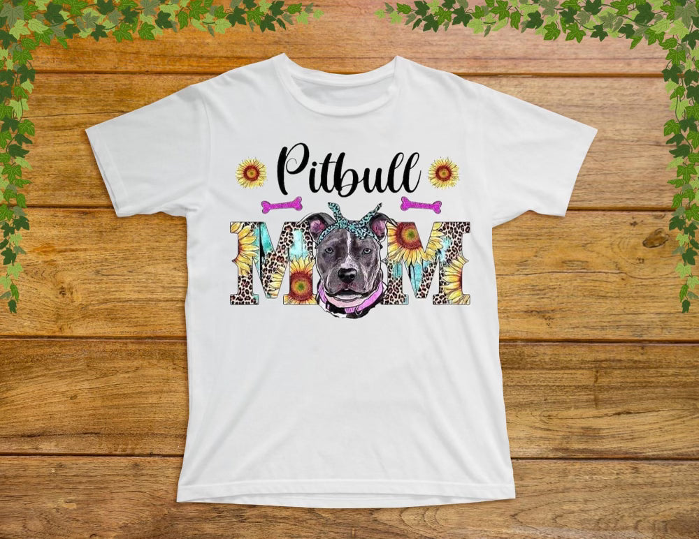 Pitbull Mom Tee