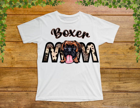 Boxer Mom Tee