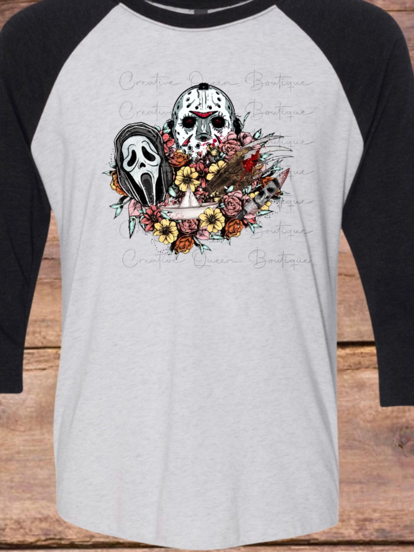 Horror Raglan Tee